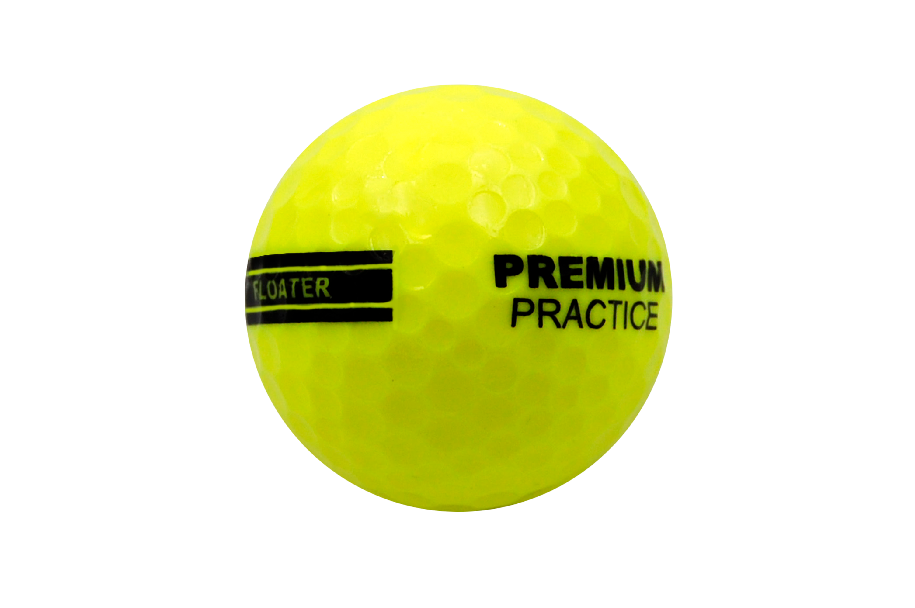 FLOATER RANGE BALL PREMIUM PRACTICE Yellow, Box 300 Balls (25DZ)