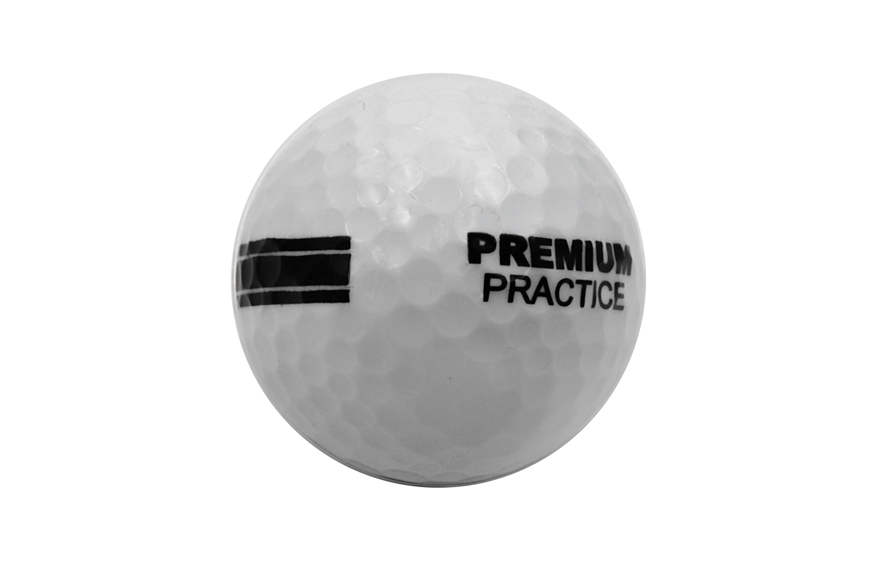 RANGE BALL PREMIUM PRACTICE 2PC White, Box 300 Balls (25DZ)